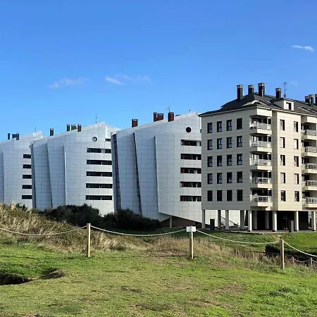 Soja Beach, Frente A La Playa Vut-3778-as Lägenhet Salinas (Castrillon)